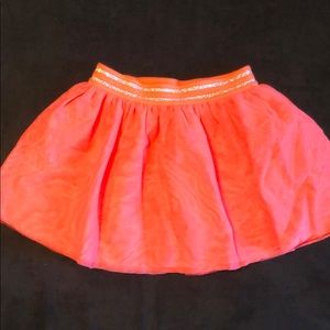 Cat & Jack neon skirt